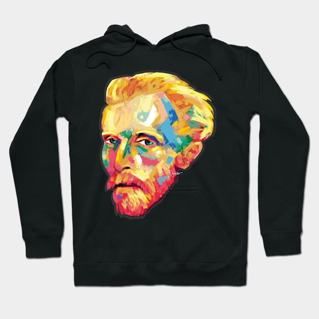 Van Gogh Hoodie by mailsoncello